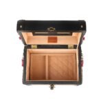 Wood and Leather Vanity Box