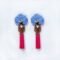 Detachable Orchid Earrings