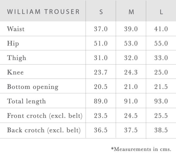 William Trousers