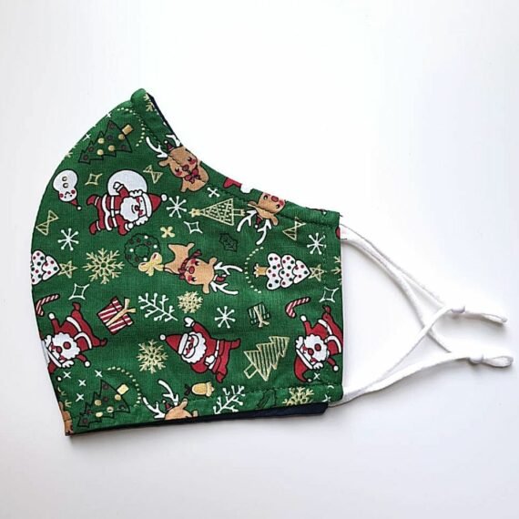 Accessories, Grinch Christmas Print Cotton Fashion Masks