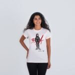 Ladies Organic Cotton T-shirt- Maha in Pink