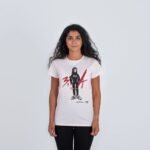 Ladies Organic Cotton T-shirt- Maha in Pink