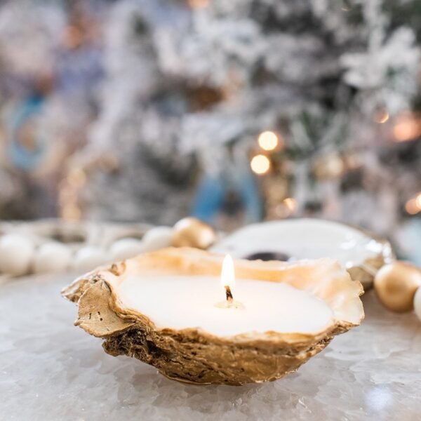 Oyster Shell Candle - Lavender