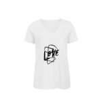 Womens Organic Cotton T-shirt- Love is complicated