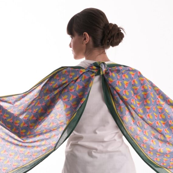 The Fly up Organic Cotton Scarf