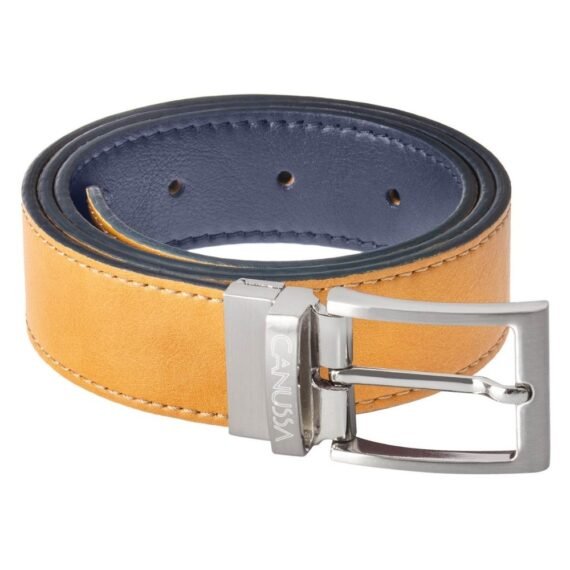 REVERSIBLE SPLIT SUEDE BELT - Black