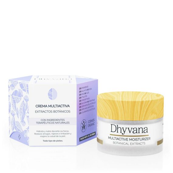 Dhyvana Multi-active Moisturizer with botanical extracts, 50 ml