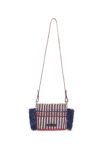 Hana Mini Stripe Raffia Bag