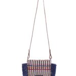 Hana Mini Stripe Raffia Bag