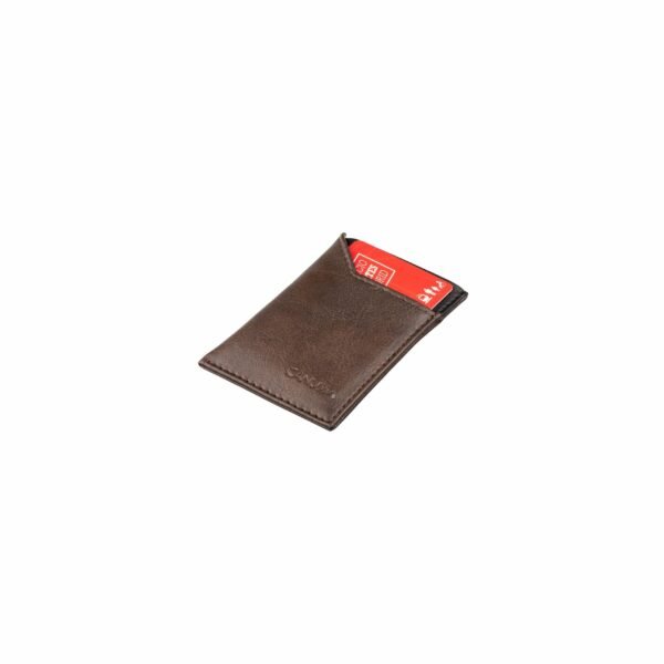 Vegan Card holder - Brown