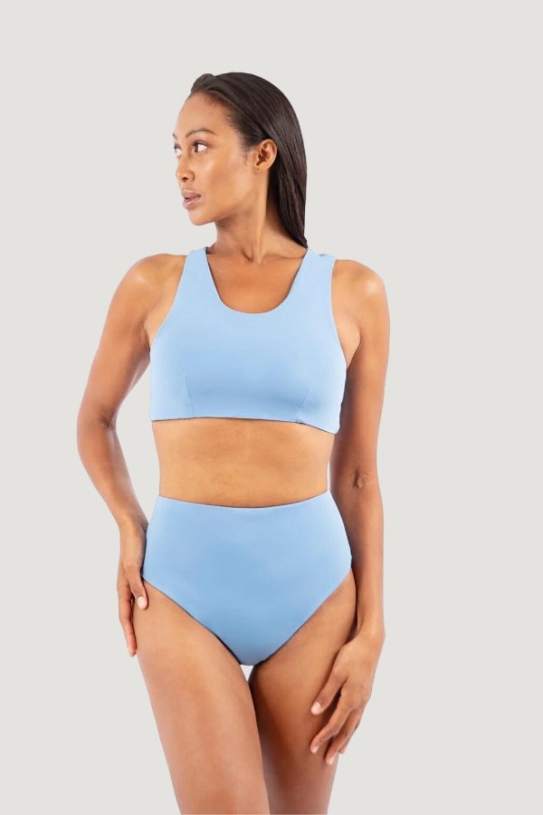 Baby Blue Syros Two Piece Swimwear