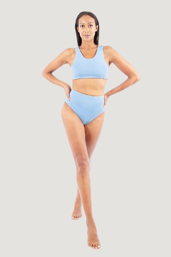 Baby Blue Syros Two Piece Swimwear