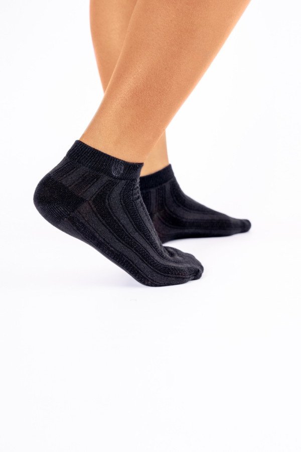 Ankle Socks - 2 White & 1 Black