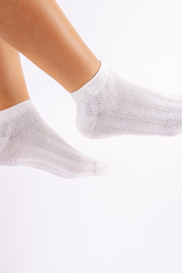 Ankle Socks - 2 White & 1 Black