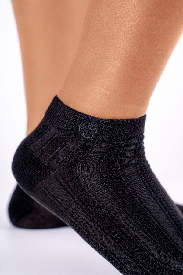 Ankle Socks - 2 White & 1 Black