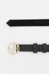 Black Antwerp Thin Belt