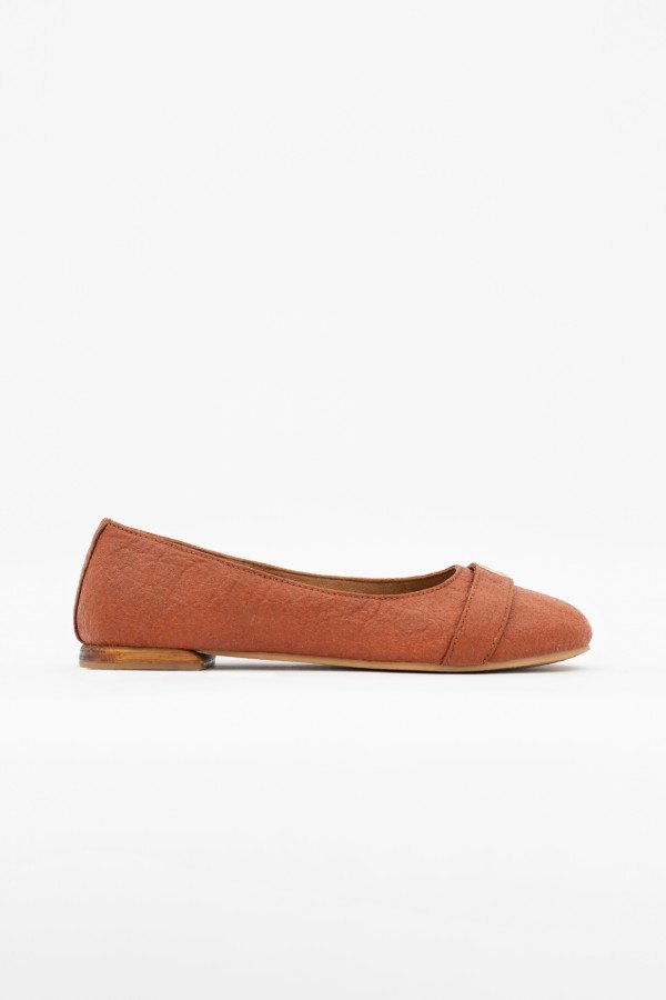 Brown Cape Town Ballerina Flats