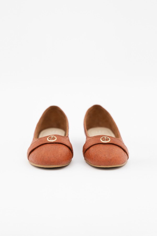 Brown Cape Town Ballerina Flats