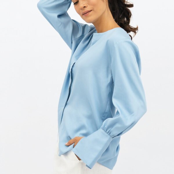 Baby Blue Cap Ferret Shirt Organic Cotton