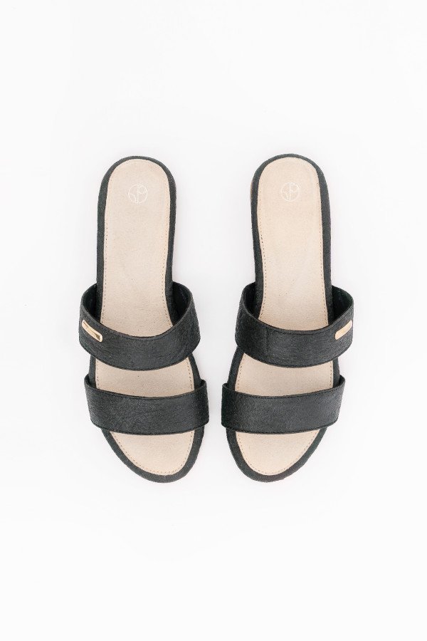 Black Capri Sandals