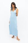 Blue Capri Maxi Dress