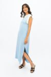 Blue Capri Maxi Dress