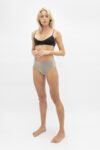 Grey Amalfi High Waist Underwear