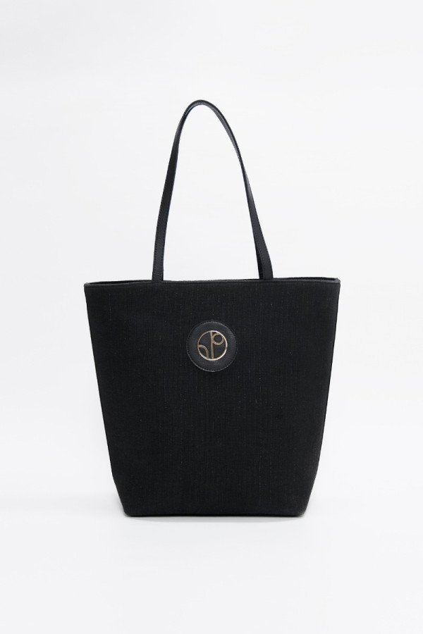 Black Monte Carlo Tote Bag