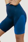 Blue Portland Biker Shorts