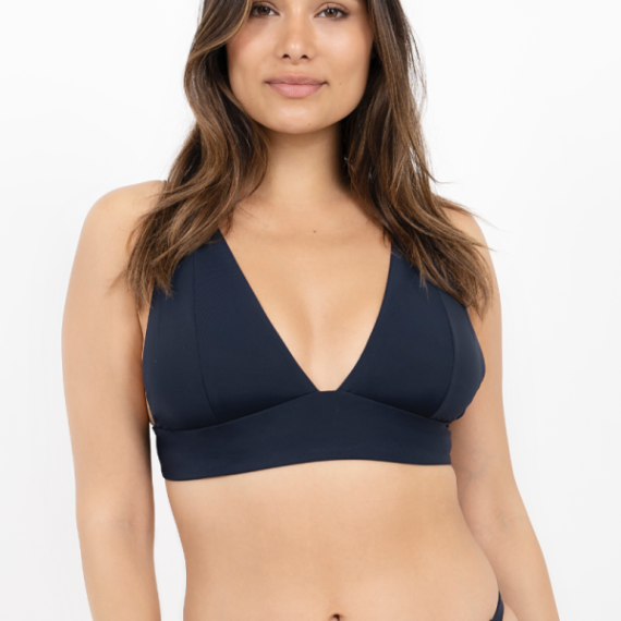 Navy Blue Uluwatu Bikini Top » Goshopia: Slow Fashion