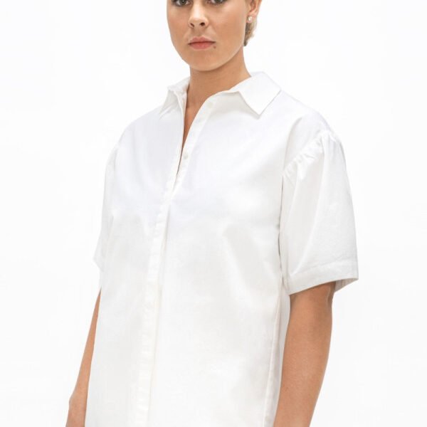 White Vienna Short Sleeves Shirt