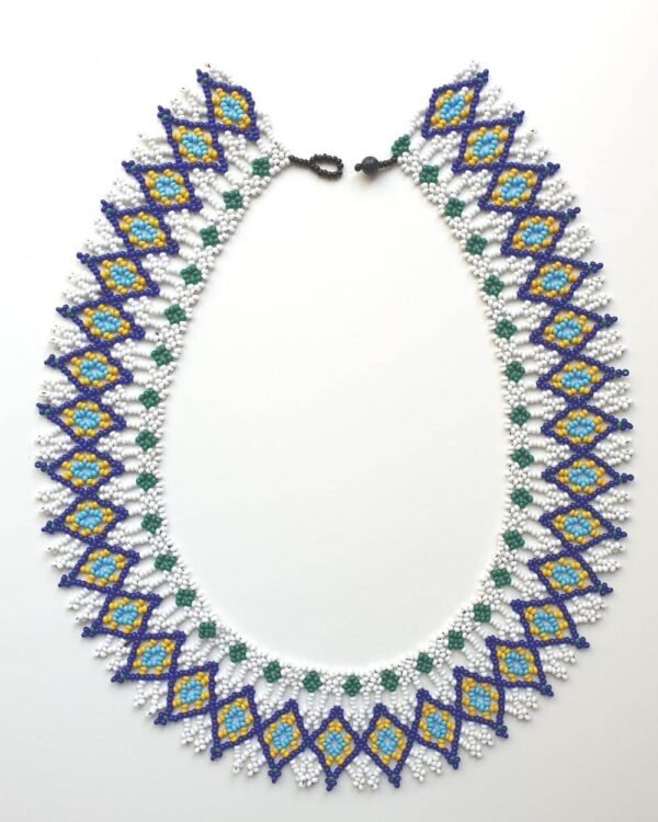 Clouds Embera Beaded Necklace