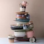 70's Ceramics Cookie Jar -Lake
