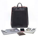 Urban Vegan Laptop Backpack Black/Red