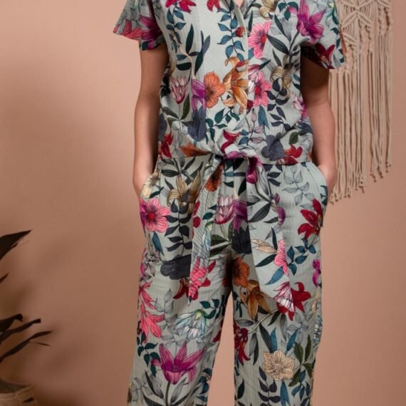 Amaryllis Tie-Up Shirt