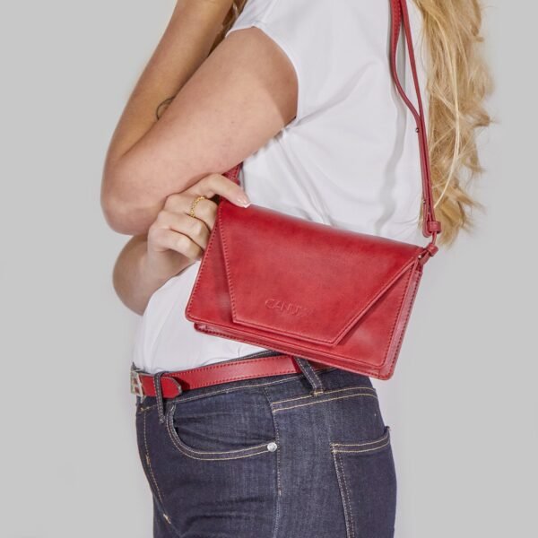 Hybrid Vegan Red - Multifunctional Vegan Bag