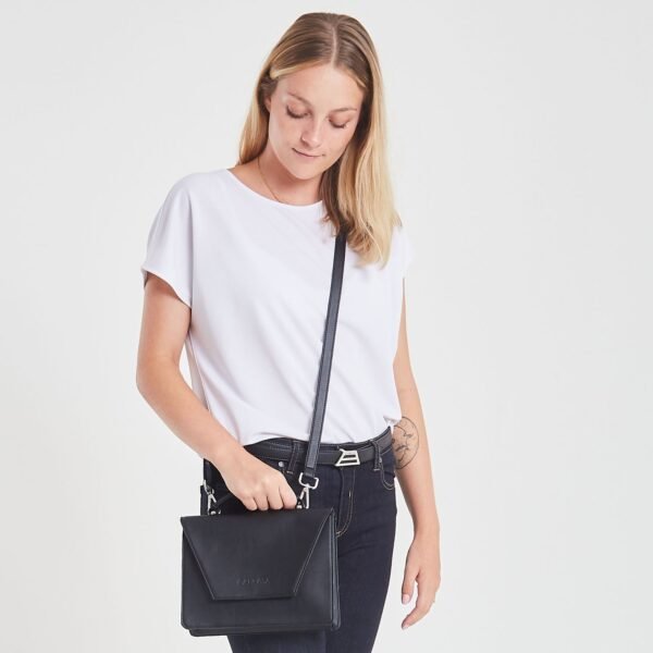 Hybrid Maxi Black - Multifunctional Vegan Bag