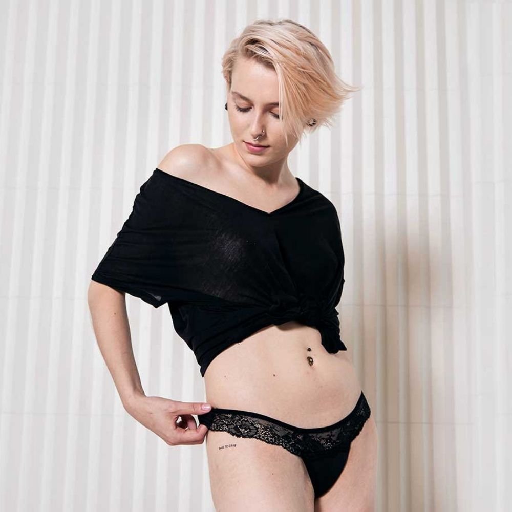 SelenaCare Brazilian Period Thong » Goshopia: Sustainable Underwear