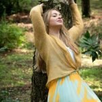 Light Yellow Cardigan Reneta