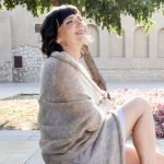 Light Tan Cardigan Kamila