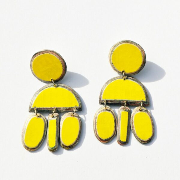 Yellow Nesta Earrings