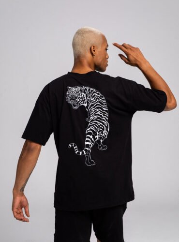 Unisex Black Tiger T-shirt IMperfectionists Sustainable fashion online store