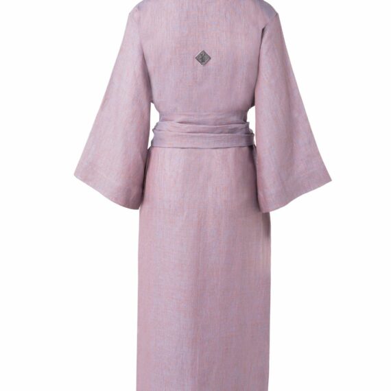 Mixed Lavender Kimono with Belt