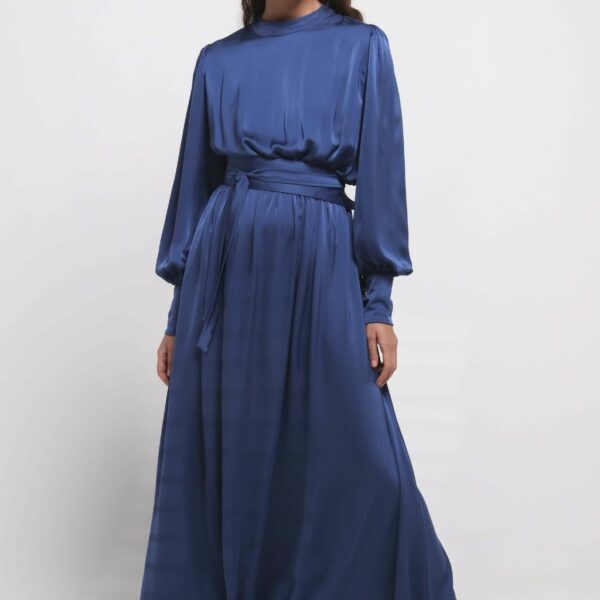 Midnight Blue Florescence Dress