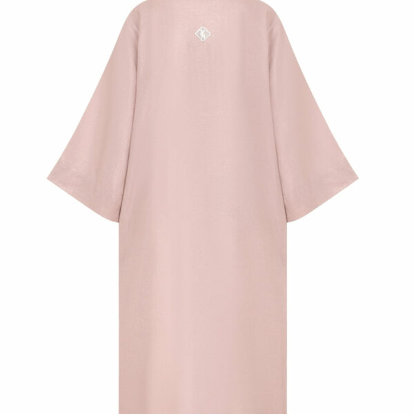 Shiny Kimono Rose Pink Slow Fashion made in Dubai