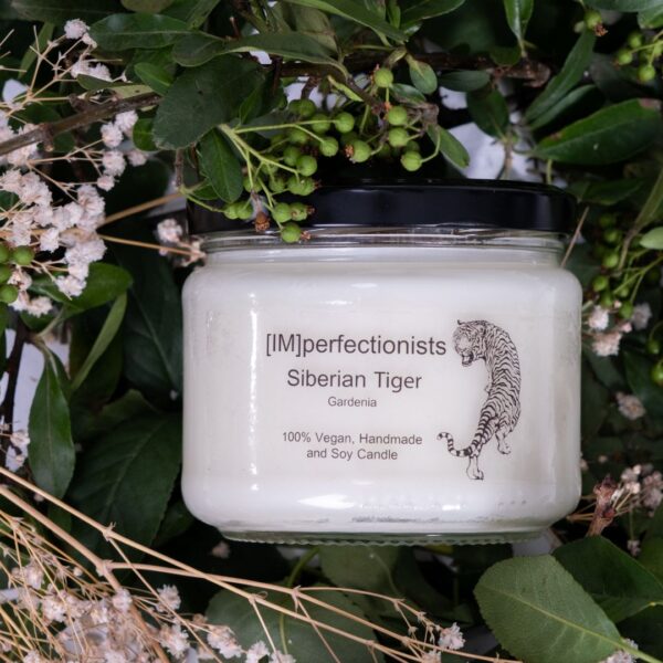Siberian Tiger Soy Candles & Handcream IMperfectionists at Goshopia Best Sustainable living online store