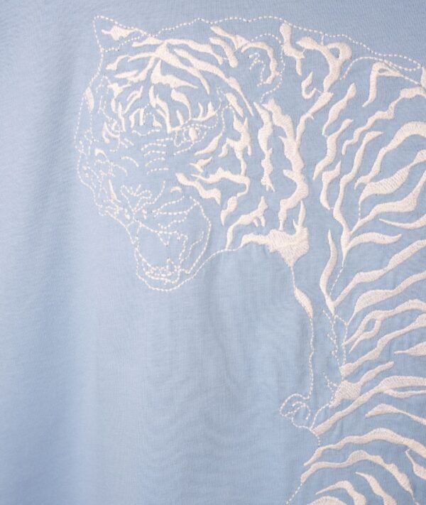 Unisex Tiger Baby Blue T-Shirt