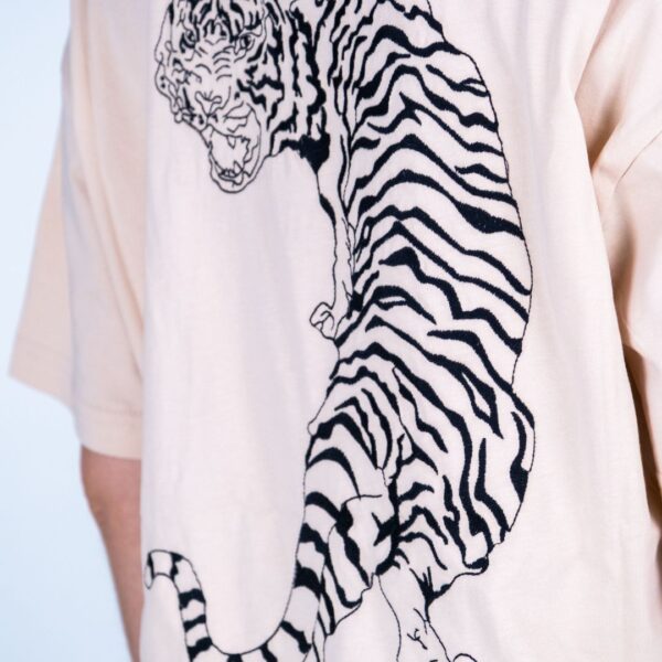 Unisex Light Pink Blush Tiger T-shirt IMperfectionists at Goshopia Best Sustainable fashion online store