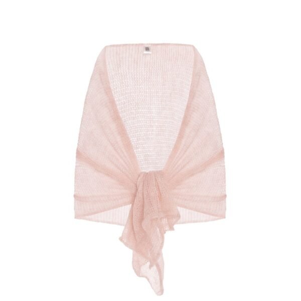 Light fog shawl-etola in Light Pink