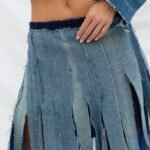 Esther Denim Maxi Skirt